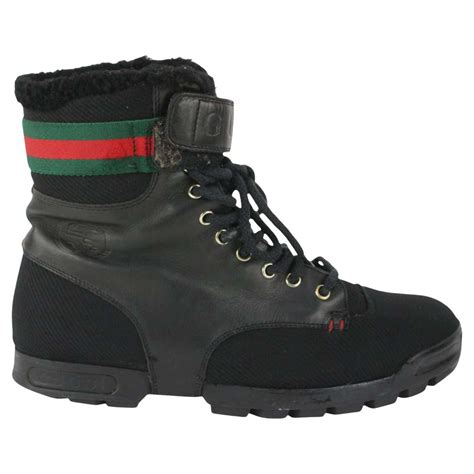 gucci boots men's russian symbol|Gucci Boots for Men .